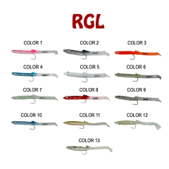 Oskar RGL Silikon Balık 14cm (15li Paket)