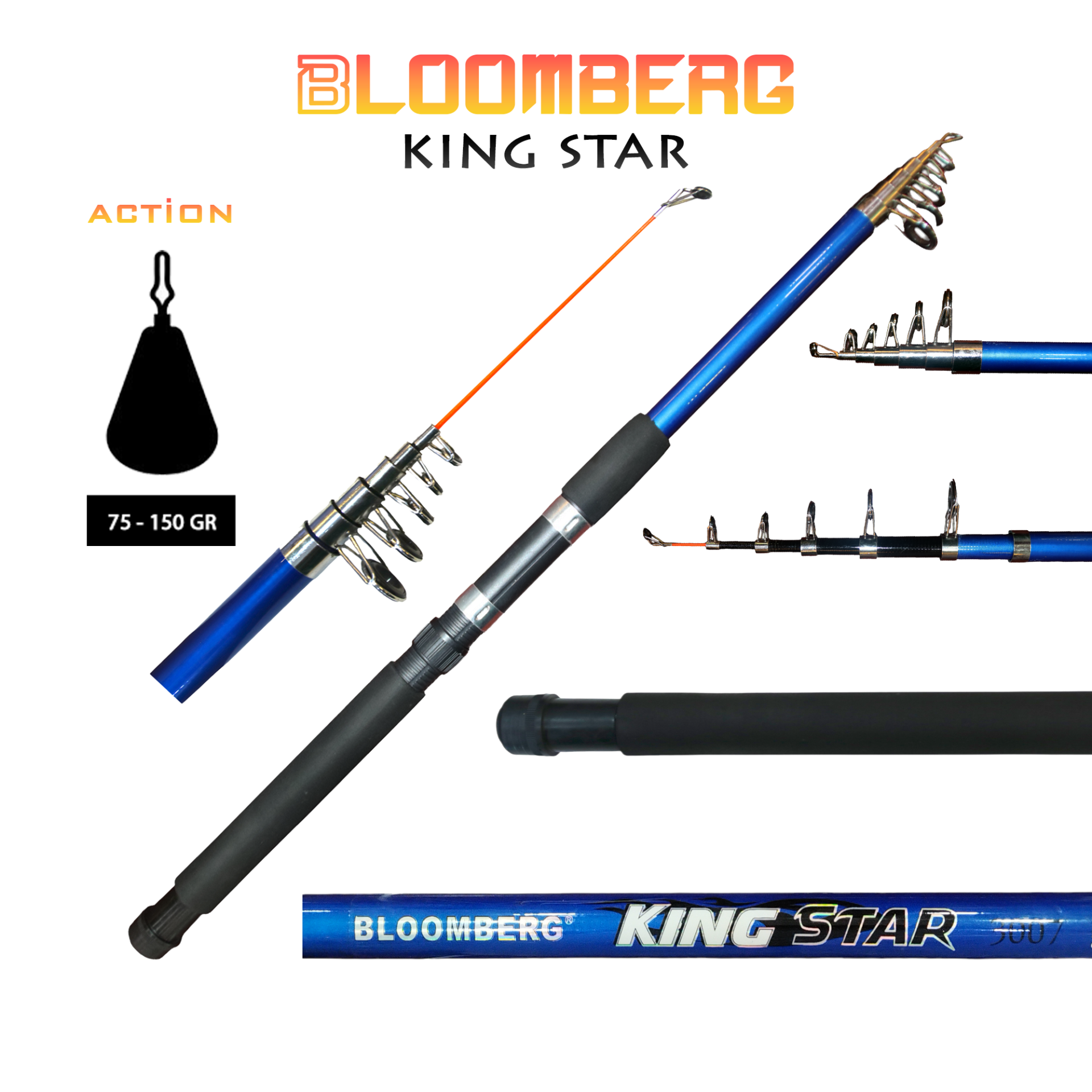 Bloomberg Kingstar Tele Kamış 360cm