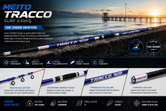 Meito Tracco Surf Kamış 420cm 100-250gr