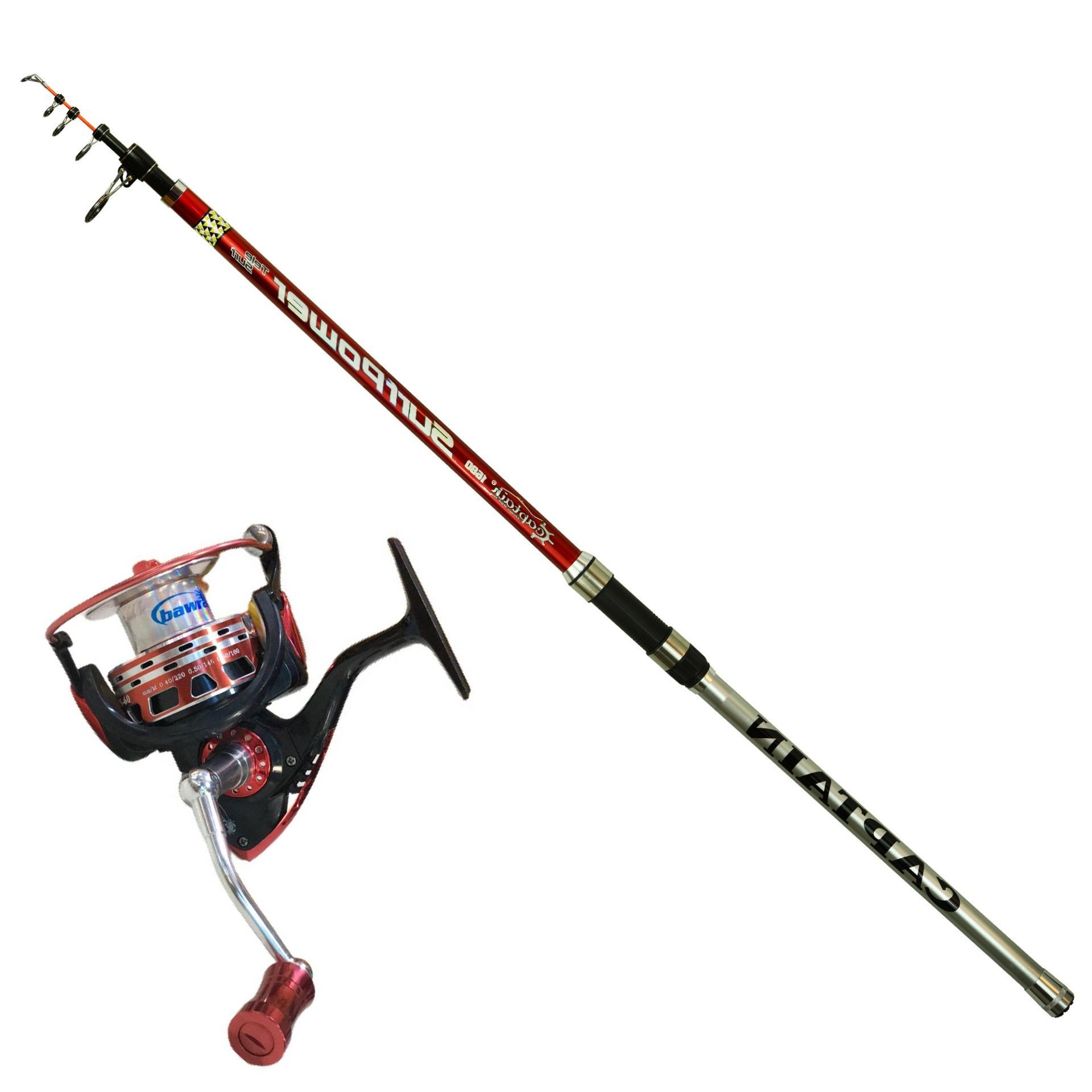 1680420 Tele Surf 420Cm. Kamış ve Makina Olta Seti