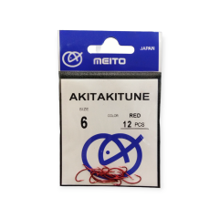 Meito Akitakitune Red İğne NO: 6 (12'Lİ)