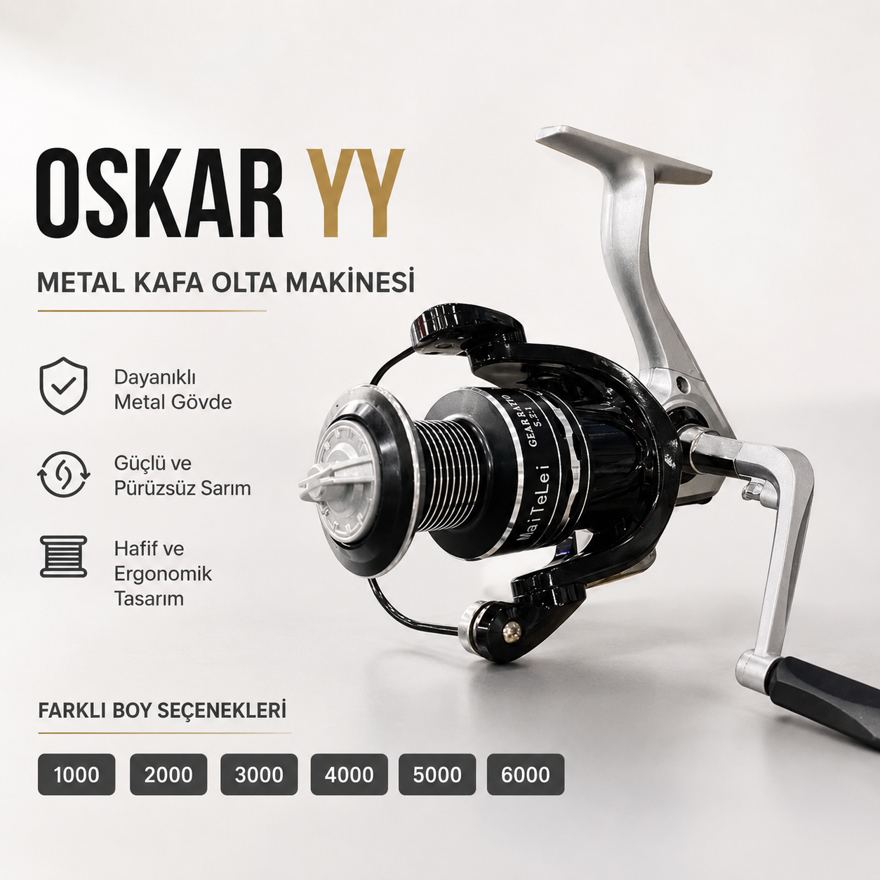 Oskar YY 5000 Metal Kafa Olta Makinesi
