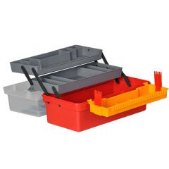 Barracuda 15'' 2 Raflı Balıkçı Takım Çantası (Sarı)