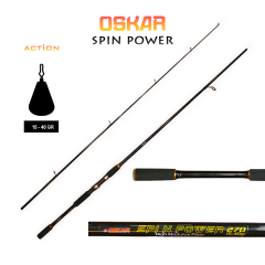 Oskar Spin Power Carbon 270cm  Olta Kamışı 15-40g