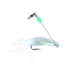 5225 Fosforlu Glow Silikon Karides 8cm.