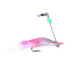 5226 Fosforlu Glow Silikon Karides 8cm.