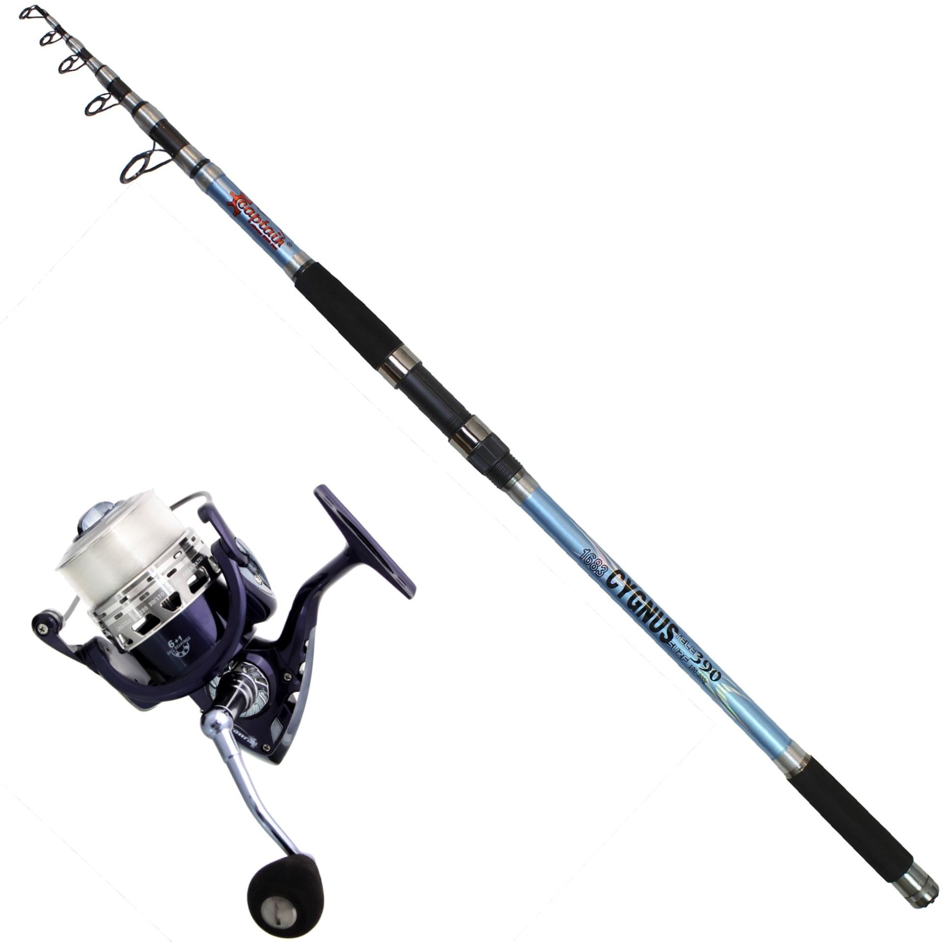 1683421 Tele Surf Kamış ve Makina Olta Seti 420CM.