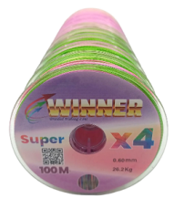 Barracuda WİNNER 4X İP MİSİNA 100MT (EBRULİ RENK)