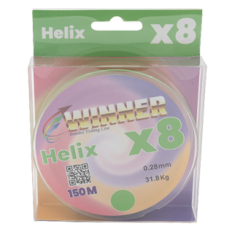 Barracuda WİNNER HELİX 8X İP MİSİNA 150MT MUMLU İP (YEŞİL RENK)