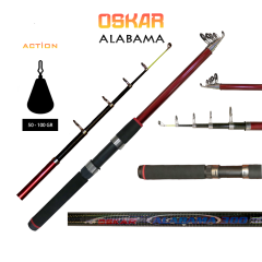 Oskar Alabama Tele Kamış 300cm