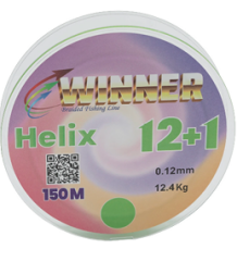 Barracuda WİNNER HELİX 12+1 KATLI İP MİSİNA 150MT MUMLU İP (YEŞİL RENK)