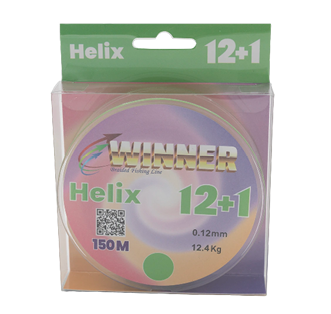 Barracuda WİNNER HELİX 12+1 KATLI İP MİSİNA 150MT MUMLU İP (YEŞİL RENK)
