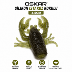 Oskar Silikon Istakoz Kokulu 4.5cm Yeşil